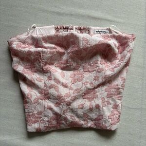 Reformation Blush Pink Floral Top Women’s Size 4